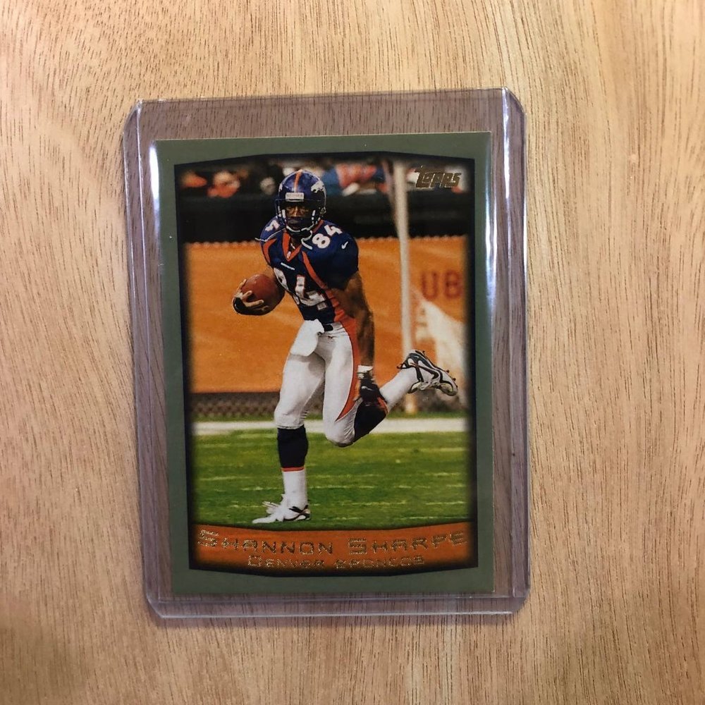 Shannon Sharp - Topps Trading Card